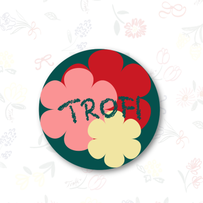 TROFI Flower Love Keyring - The Mirror of Flower ( Start Pre-Order on 14 Feb 25 **30-45 days after Preorder close** )