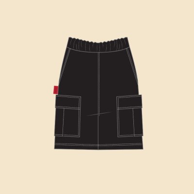 TROFI Circus Red Tag Shorts - Perfect Night