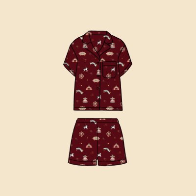 TROFI Circus Time to bed - Sweet dream - Circus Red