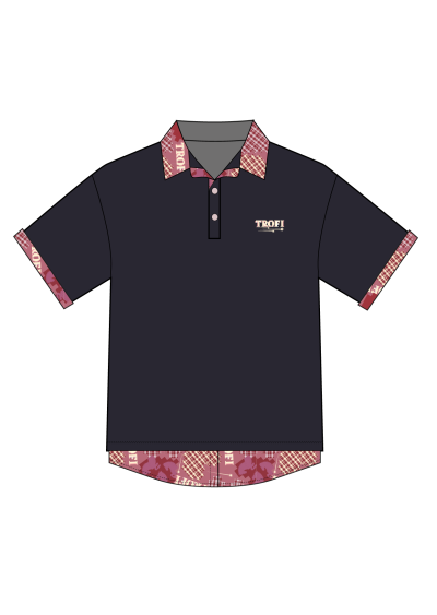 [Pre-Order] Summer2026 - Double Layer - Black Polo