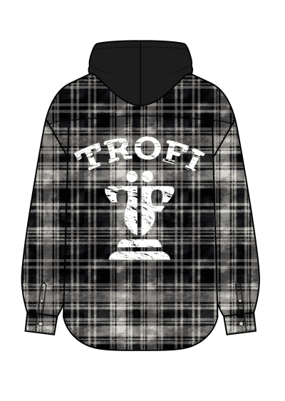 [Pre-Order] Summer2026 - Grey Plaid Hood