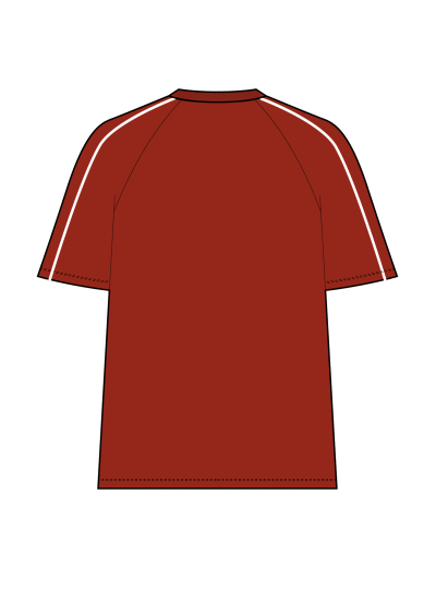 Summer2026 - Tee - Logo Embossing - Red