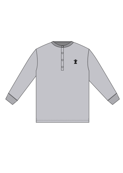 Summer2026 - Baby Pullover Cardigan - Grey