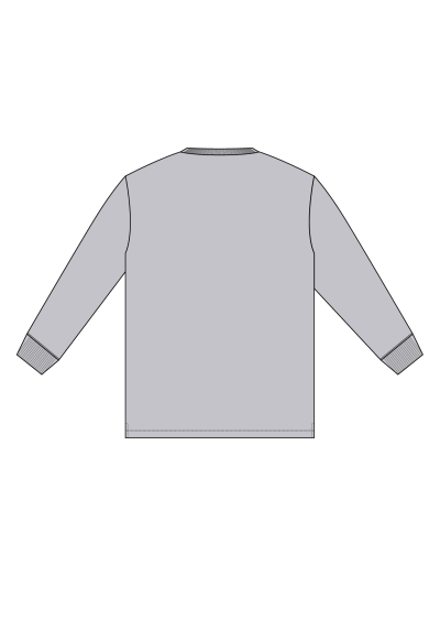 Summer2026 - Baby Pullover Cardigan - Grey