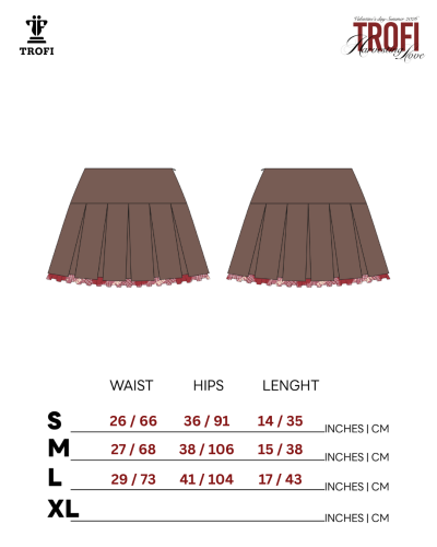 [Pre-Order] Summer2026 - Double Layer - Brown Skirt