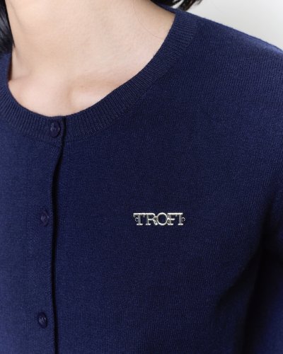TFF - Baby Cardigan Font Logo - Navy Blue
