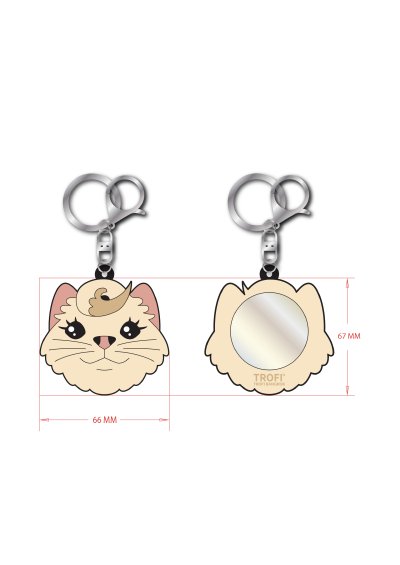 Summer2026 - Mirror Keyring - Snowy
