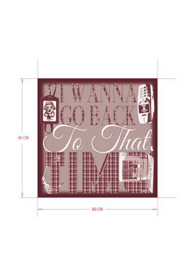 [Pre-Order] Summer2026 - Scarf - Red (80x80cm)