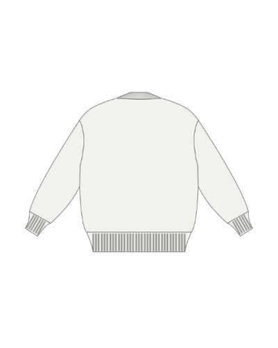 TFF - Cardigan Logo - Milky