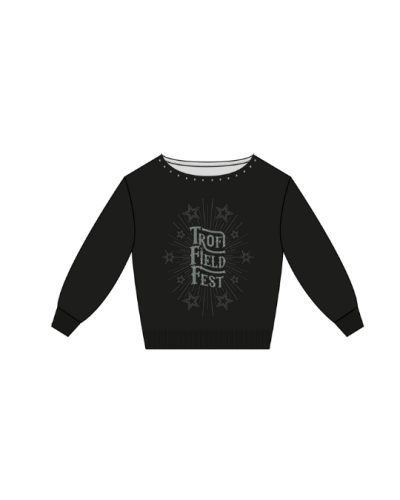 TFF - Off Shoulder Sweater Flex - Black