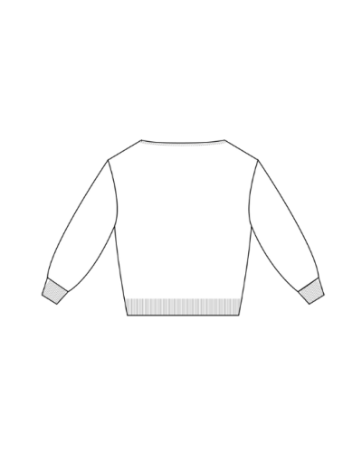 TFF - Off Shoulder Sweater Flex - White