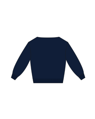 TFF - Off Shoulder Sweater Flex - Navy Blue ( Pre-order Ony : 01-15 Jan 2026 )