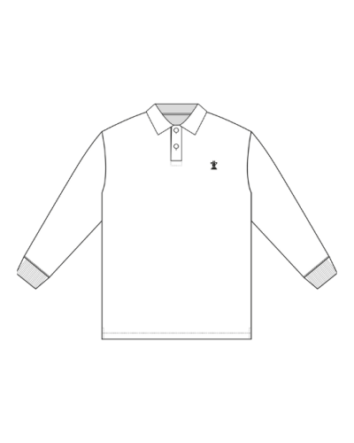 TFF - Polo Logo - White