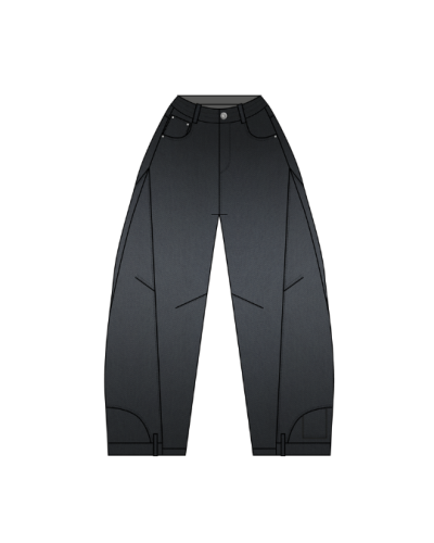 TFF - Bagy Flip Jeans - Fade Gray