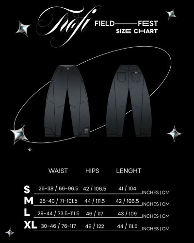 [Limited] TFF - Bagy Flip Jeans - Fade Gray