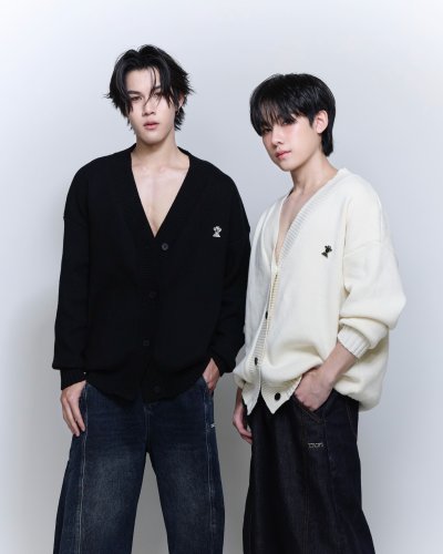 TFF - Cardigan Logo - Milky