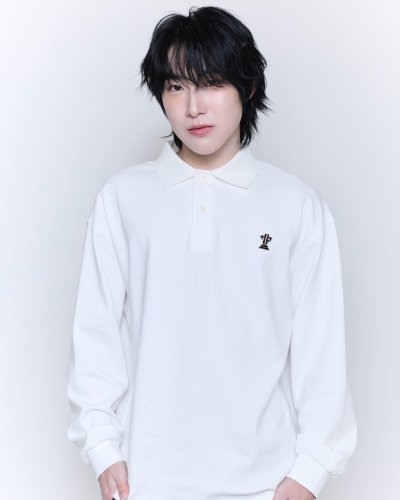 TFF - Polo Logo - White