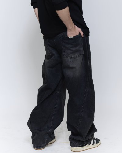 [Limited] TFF - Bagy Flip Jeans - Fade Gray