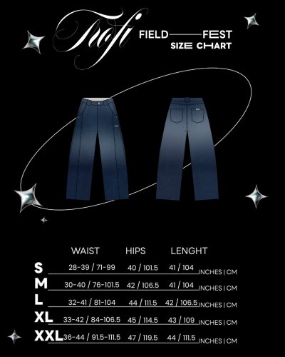[Limited] TFF - Bagy Jeans - Fade Blue