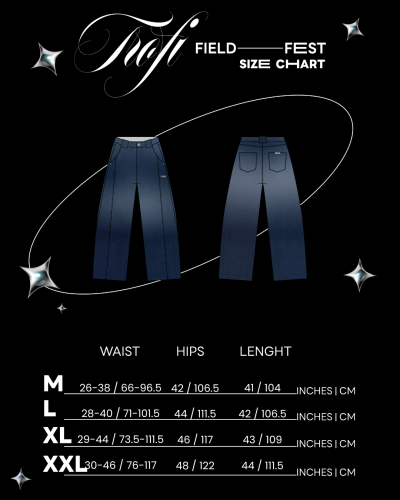 TFF - Bagy Jeans - Fade Blue