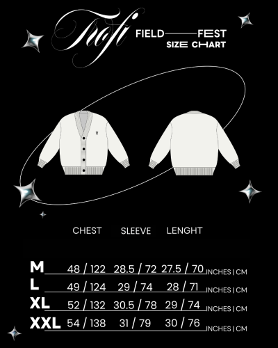 TFF - Cardigan Logo - Milky