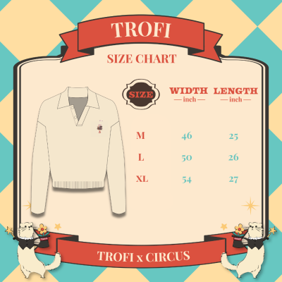 TROFI Circus Clouds Polo - Sansan