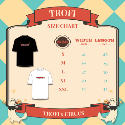 TROFI Circus Tee - Black Horizon