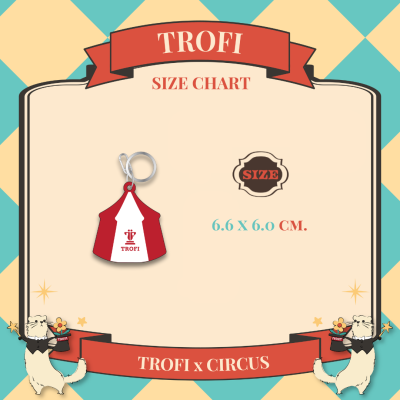 TROFI Circus Keyring - Mirror Mirror