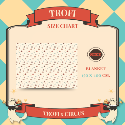 TROFI Circus Blanket - Popcorn (Pre-Order 30-45 Days)