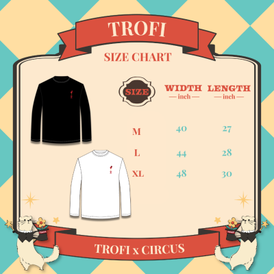 TROFI Circus Long Sleeve Tee - Day Float
