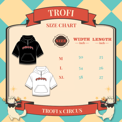 TROFI Circus Summer Hood - Perfect Night
