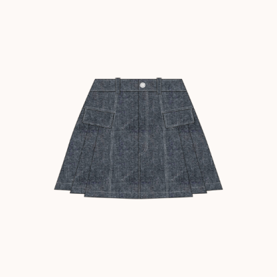 TROFI Walkway Denim Skirt ( Available until out of stock ***จนกว่าสินค้าจะหมด*** )