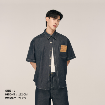 TROFI Walkway Denim Shirt ( Available until out of stock ***จนกว่าสินค้าจะหมด*** )