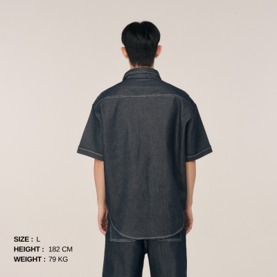 TROFI Walkway Denim Shirt ( Available until out of stock ***จนกว่าสินค้าจะหมด*** )