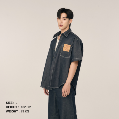 TROFI Walkway Denim Shirt ( Available until out of stock ***จนกว่าสินค้าจะหมด*** )