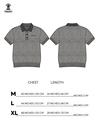TYT-Textured Knit Polo