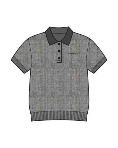 TYT-Textured Knit Polo