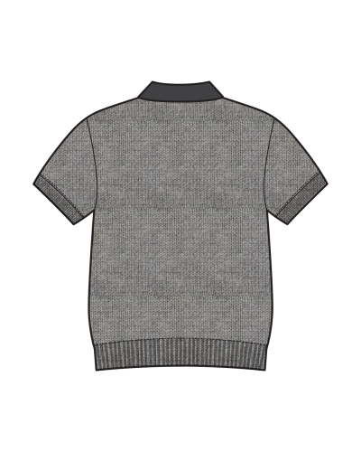 TYT-Textured Knit Polo