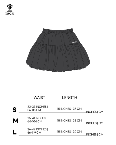 TYT-Bubble Mini Skirt