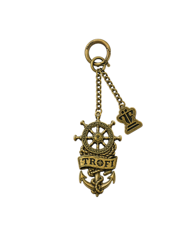 TYT-Nautical Charm Keyring-Old Gold