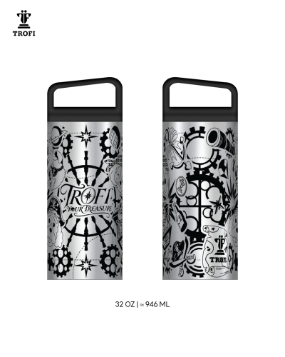 TYT-Monochrome Graphic Tumbler