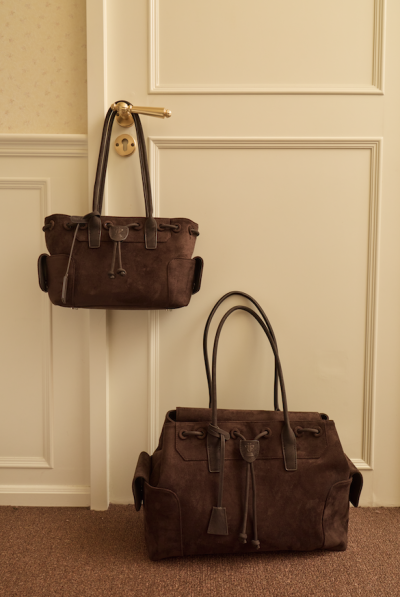 TYT-Big Bear Carryall-Chocolate Suede