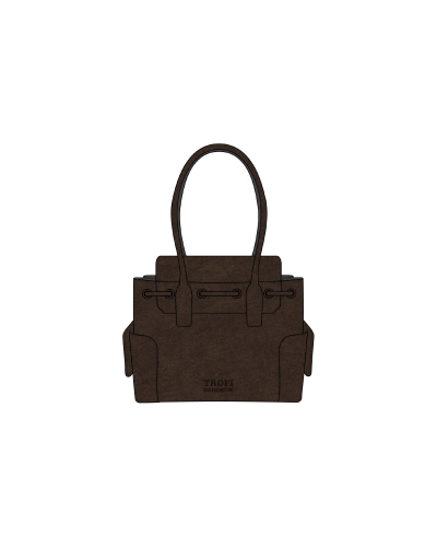 TYT-Baby Bear Carryall-Chocolate Suede