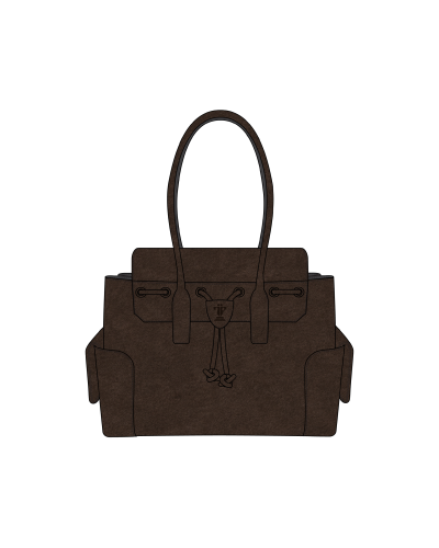 TYT-Big Bear Carryall-Chocolate Suede