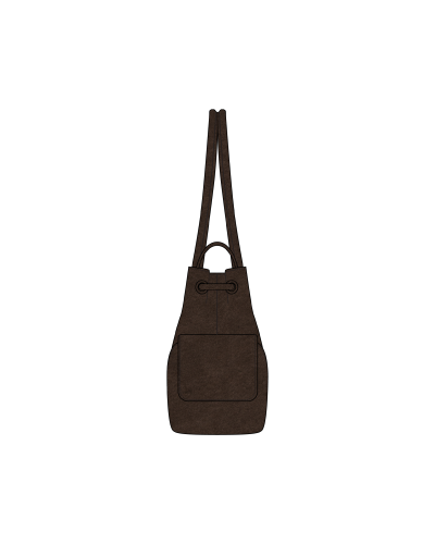TYT-Big Bear Carryall-Chocolate Suede