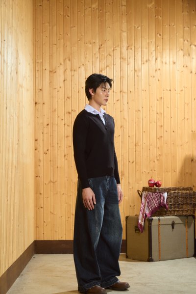 Summer2026 - Baby Pullover Cardigan - Black