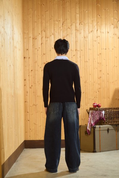 Summer2026 - Baby Pullover Cardigan - Black