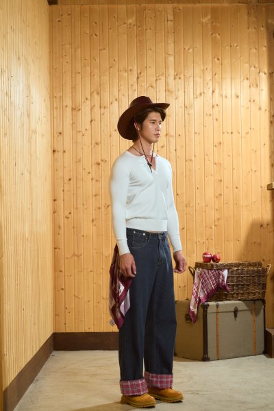 Summer2026 - Baby Pullover Cardigan - White