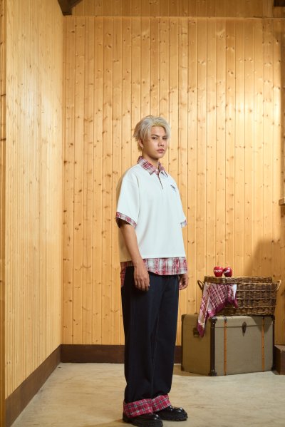 [Pre-Order] Summer2026 - Double Layer - White Polo)