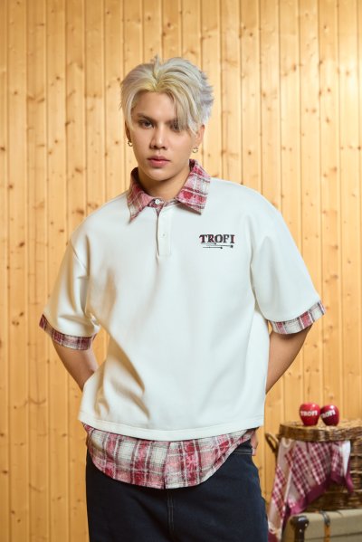 [Pre-Order] Summer2026 - Double Layer - White Polo)